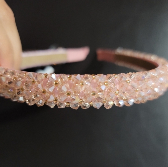Pink Crystal Headband - Picture 2 of 3
